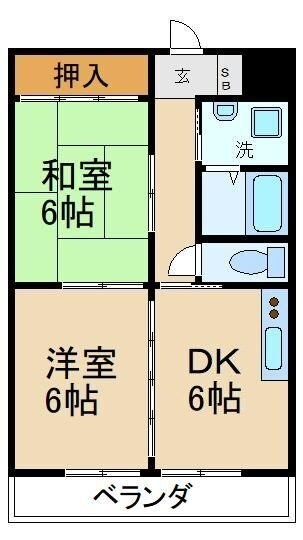 物件間取画像