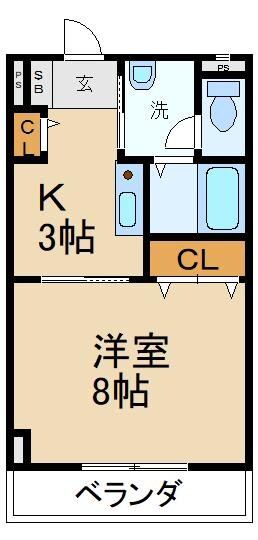 物件間取画像