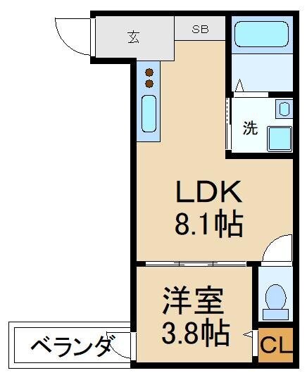 マノリアの物件間取画像