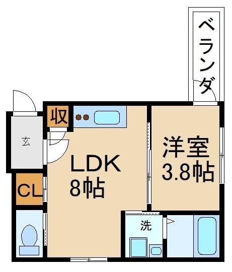 マノリアの物件間取画像