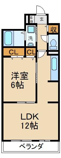 物件間取画像