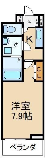 物件間取画像
