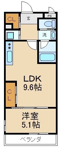 物件間取画像