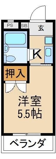 物件間取画像