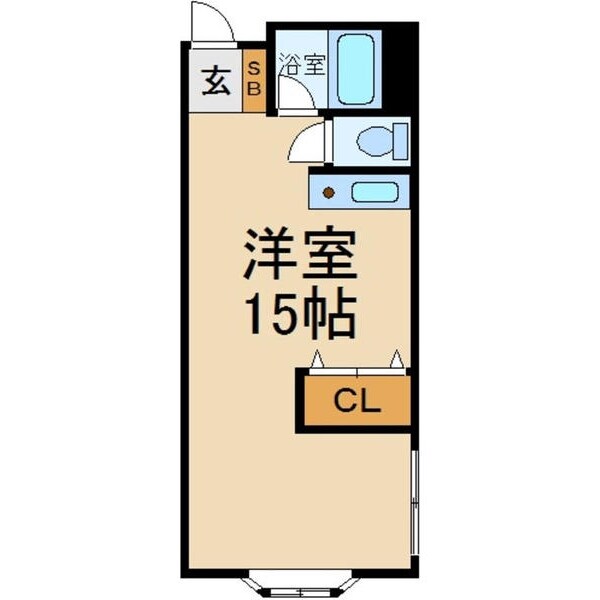 田中ハイツの物件間取画像