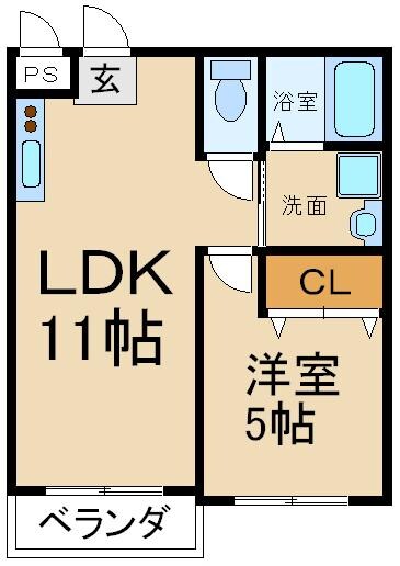 シャルマン香里の物件間取画像