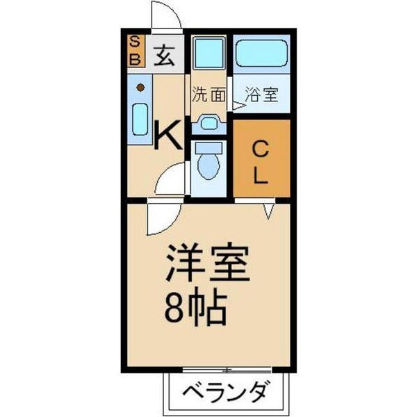 物件間取画像