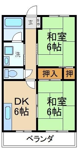物件間取画像