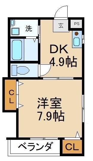 物件間取画像