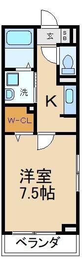 ハイドレンジアの物件間取画像