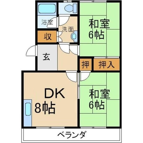 物件間取画像