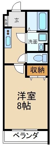 ディアコートⅡの物件間取画像