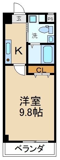 物件間取画像