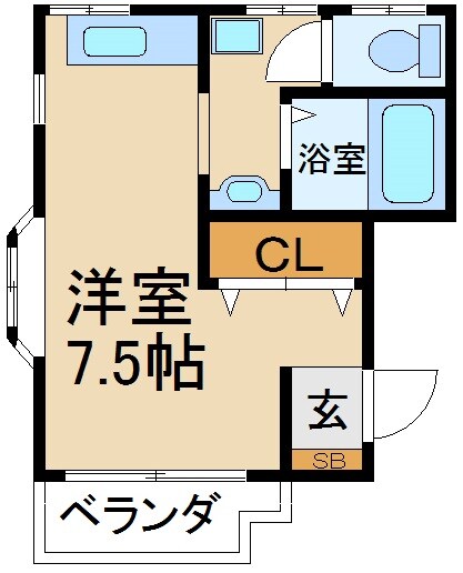 物件間取画像