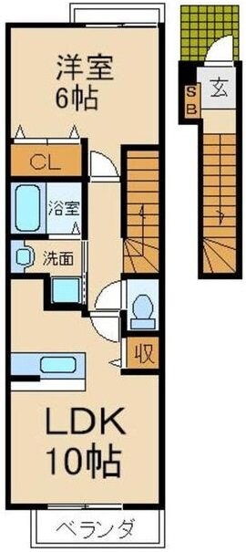 ピュア　ファウンテン　ヴィラⅢの物件間取画像