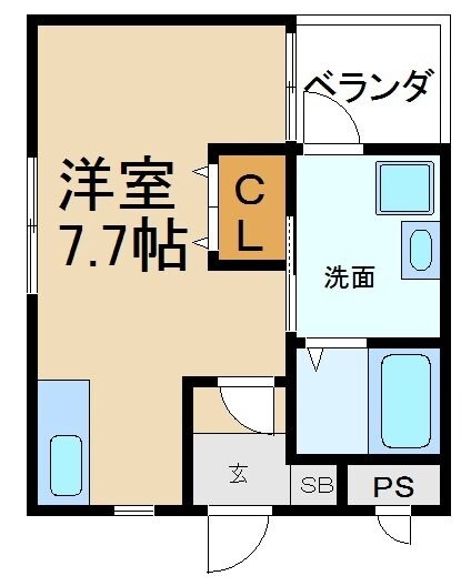 物件間取画像
