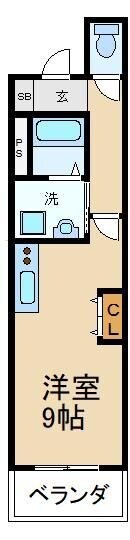 サンシエ寝屋川の物件間取画像