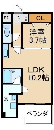 物件間取画像