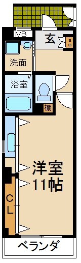 物件間取画像