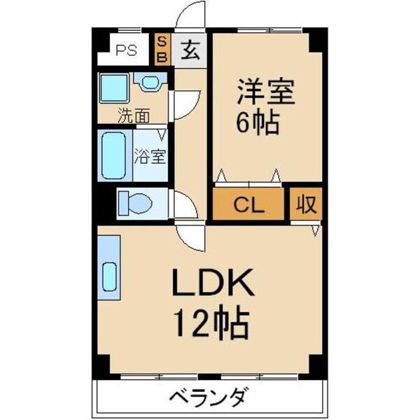 Ｍプラザ楠根壱番館の物件間取画像