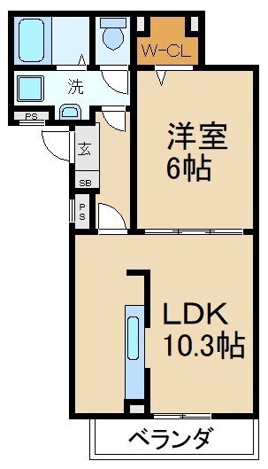 物件間取画像