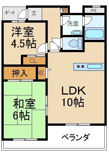 トリ・ビラージュの物件間取画像