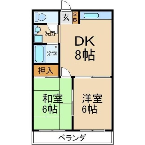 レ・シャンドールの物件間取画像