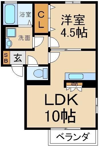 リヴェール　メゾンの物件間取画像