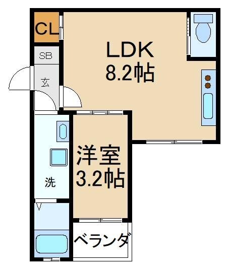 マノリアの物件間取画像