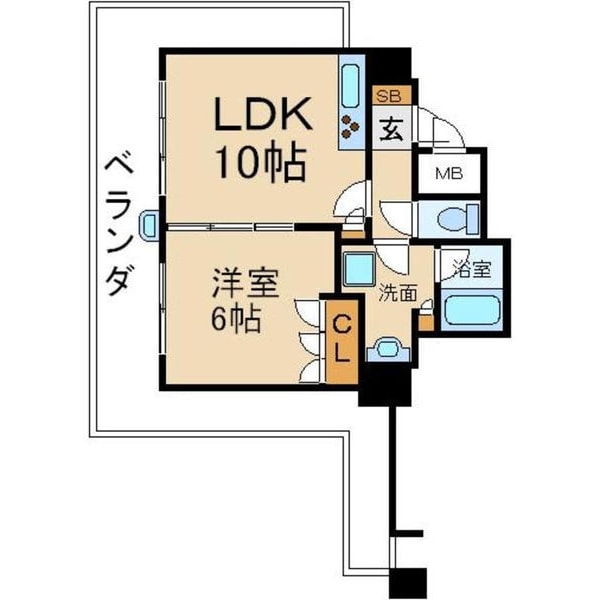 ザ・香里園タワーの物件間取画像