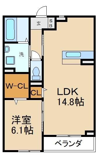 セレーノヴィータの物件間取画像