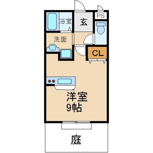 シャンテー上神田の物件間取画像