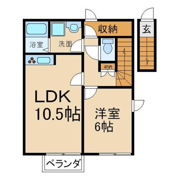 ブリーゼ寝屋川の物件間取画像