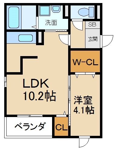 シャルム　ソレイユの物件間取画像