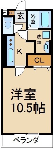 レジデンスナンワ香里園の物件間取画像