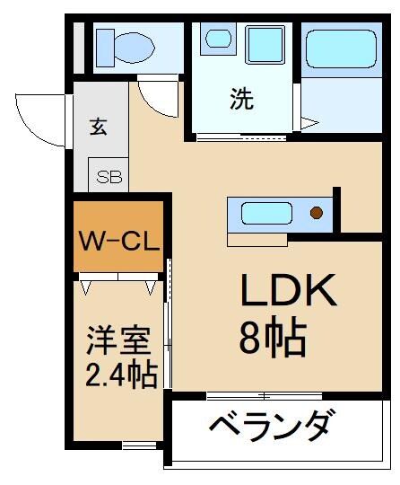 リアフラッツ香里園ノースの物件間取画像