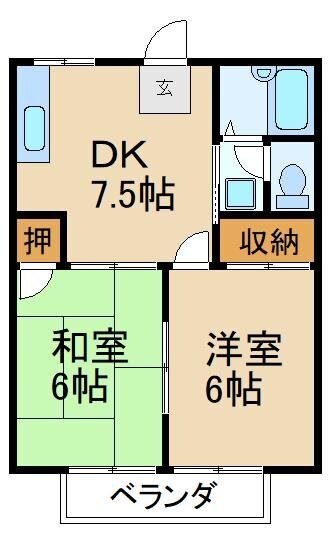 物件間取画像