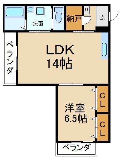 ＯＣヒルズ松栄の物件間取画像