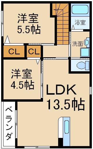 アバンダントヒルズの物件間取画像