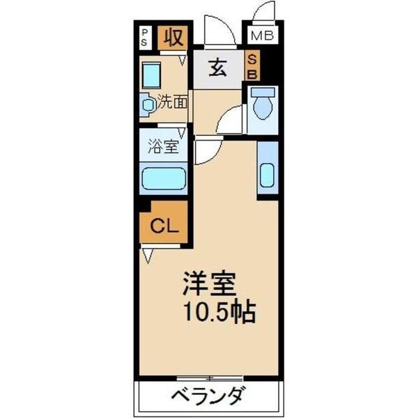 物件間取画像