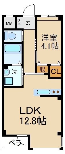 ケーアイ木屋の物件間取画像