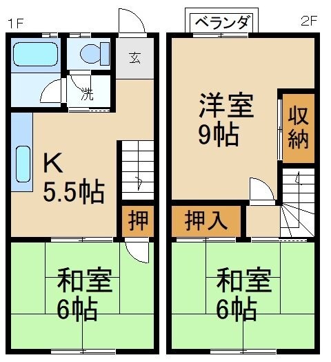 物件間取画像