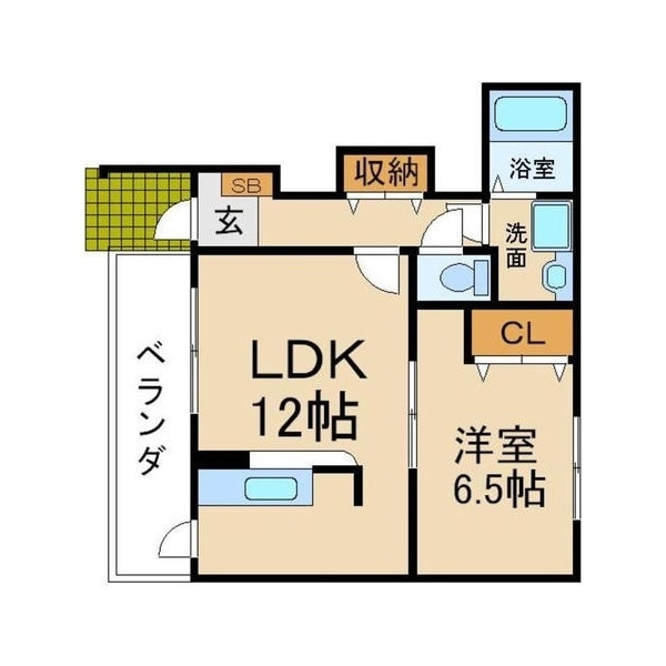 エトワールバレーⅡの物件間取画像