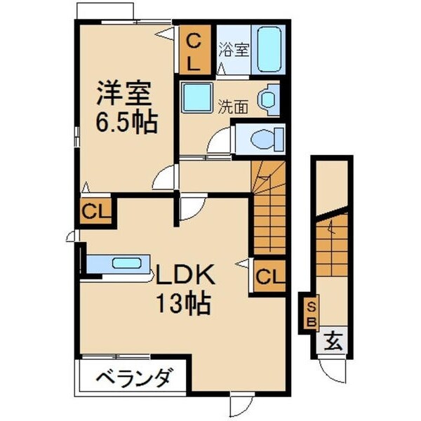 パルテ－ル池田Ⅱの物件間取画像