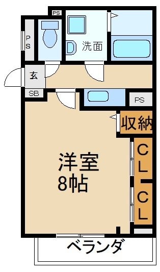 ＡＤＤＲＥＳＳ　２１１の物件間取画像