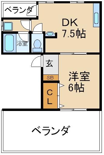 物件間取画像