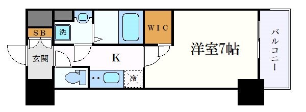 エスリード大須プレシアの物件間取画像