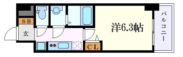 アステリ鶴舞エーナの物件間取画像