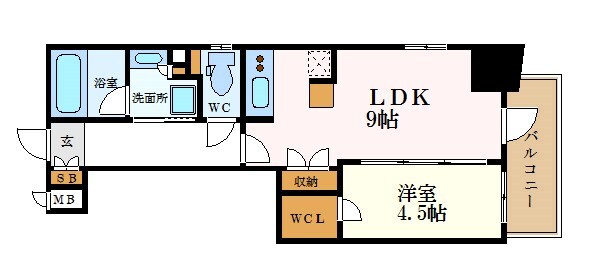 エステムプラザ名古屋丸の内の物件間取画像