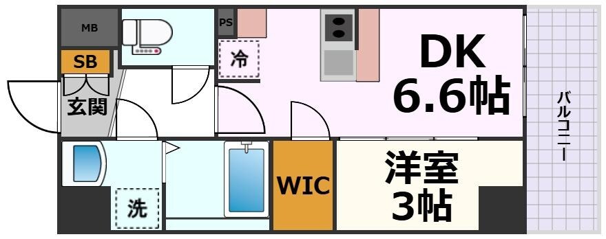 アーチレジデンス名駅北の物件間取画像